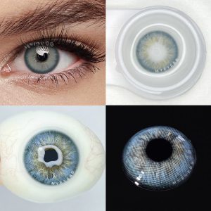 Coloredeye Aegean Sea II Grey Prescription Colored Contact Lenses