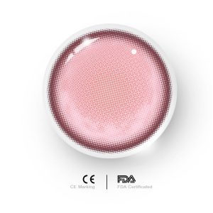 Coloredeye Kaname Madoka Pink Prescription Cosplay Colored Contact Lenses