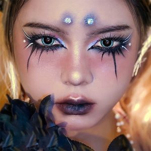 Coloredeye Nebulos Blue Cosplay Colored Contact Lenses