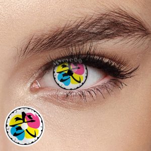 Coloredeye Blind Douma Prescription Cosplay Colored Contact Lenses