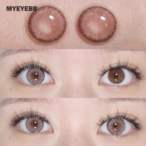 Coloredeye Deepwater Zone Brown Prescription Colored Contact Lenses
