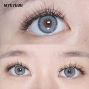 Coloredeye Y2K Boho Blue Prescription Colored Contact Lenses