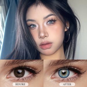 Coloredeye Nocturne Blue Prescription Colored Contact Lenses丨6 Months