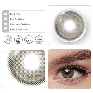 Coloredeye Dusty Olive Prescrition Colored Contact Lenses | 6 Months
