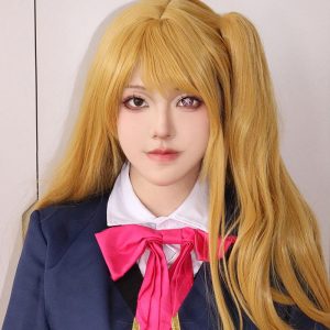Coloredeye Blind Ai Hoshino Red Cosplay Colored Contact Lenses