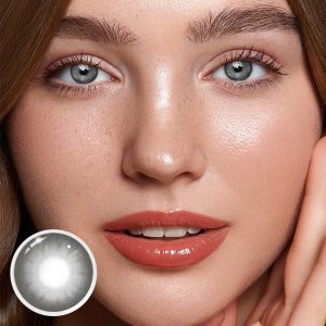 Coloredeye Dolly Grey Prescription Colored Contact Lenses