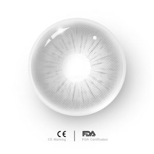 Coloredeye Rome Times Grey Prescription Colored Contact Lenses