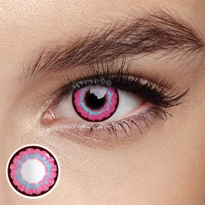 Coloredeye Sunflower Pinky Purple Prescription Cosplay Colored Contact Lenses