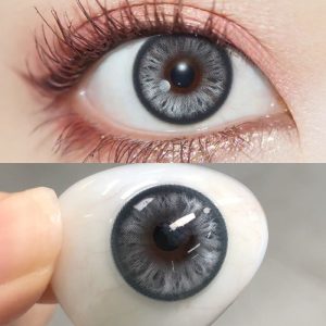Coloredeye Cocoa Blue Prescription Men Colored Contact Lenses