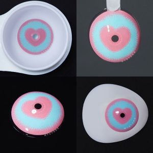 Coloredeye Blind Minecraft Green Pink Prescription Cosplay Colored Contact Lenses