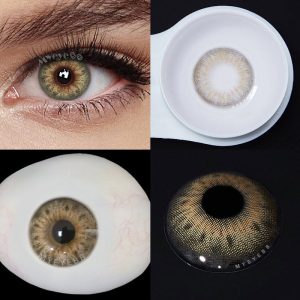 Coloredeye DNA II Brown Prescription Colored Contact Lenses