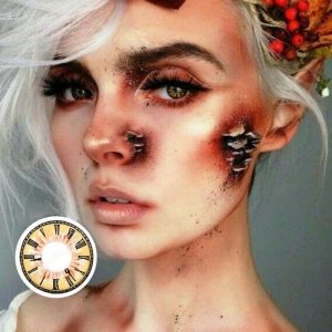 Coloredeye Tokisaki Kurumi Yellow Cosplay Colored Contact Lenses