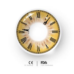 Coloredeye Tokisaki Kurumi Yellow Cosplay Colored Contact Lenses