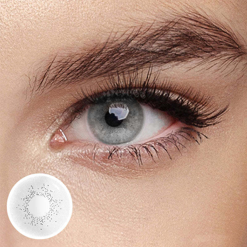 Coloredeye Ocean Grey Prescription Colored Contact Lenses
