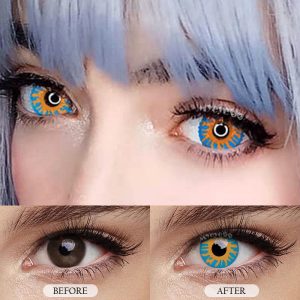 Coloredeye Van Gogh Bloom Prescription Cosplay Colored Contact Lenses
