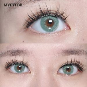 Coloredeye Eros Green Prescription Colored Contact Lenses