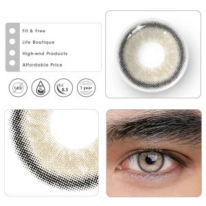 Coloredeye Cow Boy Brown Prescription Men Colored Contact Lenses