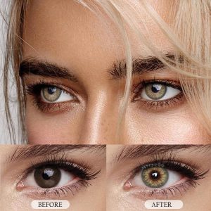 Coloredeye DNA II Brown Prescription Colored Contact Lenses