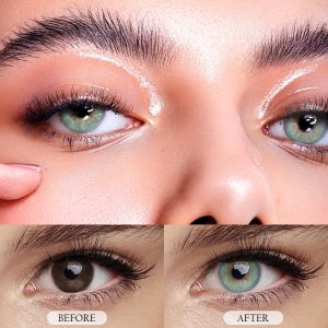 Coloredeye Sin Green Prescription Colored Contact Lenses