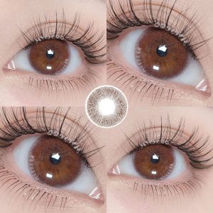 Coloredeye Queen Brown Prescription Colored Contact Lenses