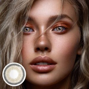 Coloredeye Moonbeam II Cow Boy Brown Prescription Colored Contact Lenses