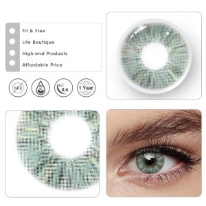 Coloredeye Angeles Green Colored Contact Lenses