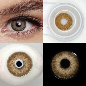 Coloredeye New York III Brown Prescription Colored Contact Lenses