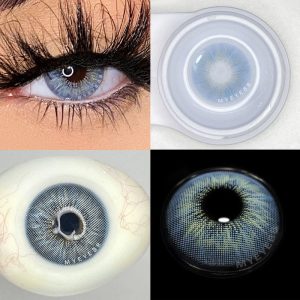 Coloredeye Mar Iris Blue Colored Contact Lenses