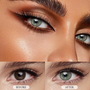 Coloredeye Van Gogh Green Prescription Colored Contact Lenses