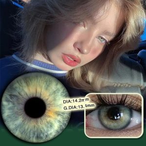 Coloredeye Wild DNA Green Colored Contact Lenses