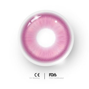 Coloredeye Magic Coral Rose Red Prescription Colored Contact Lenses