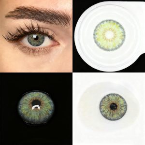 Coloredeye Petite Iris Grey Green Colored Contact Lenses