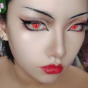 Coloredeye Blind Kibutsuji Muzan Cosplay Colored Contact Lenses