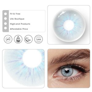 Coloredeye Starlens Grey Prescription Colored Contact Lenses