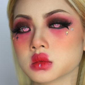 Coloredeye Blind Coral Cosplay Colored Contact Lenses