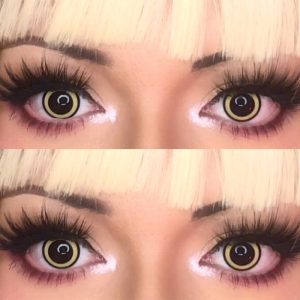 Coloredeye Nebulos Yellow Cosplay Colored Contact Lenses