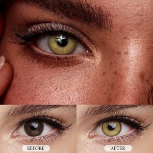 Coloredeye Russian Girl Brown Prescription Colored Contact Lenses