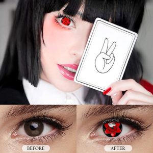 Coloredeye Blind Eternal Sharingan Sasuke Cosplay Colored Contact Lenses