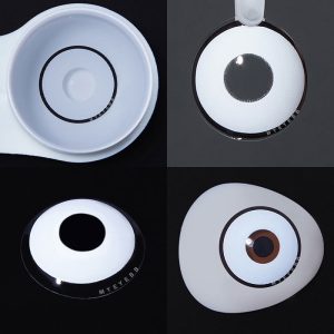 Coloredeye White Manson Prescription Cosplay Colored Contact Lenses