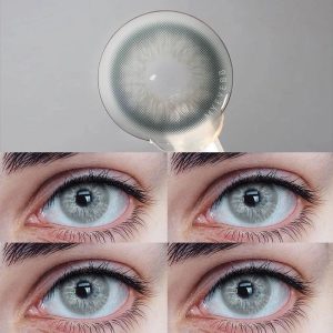 Coloredeye Unspoken Mirage Grey Prescription Colored Contact Lenses