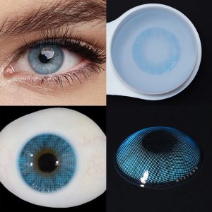 Coloredeye Hid II Azul Prescription Colored Contact Lenses