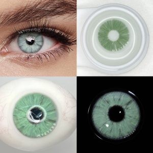 Coloredeye Meta Green Prescription Colored Contact Lenses