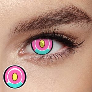 Coloredeye Blind Titan Pink Cosplay Colored Contact Lenses