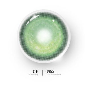Coloredeye Cyber Green Prescription Cosplay Colored Contact Lenses