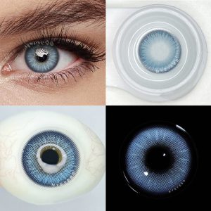 Coloredeye Y2K Boho Blue Prescription Colored Contact Lenses