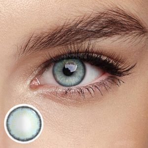 Coloredeye Nowhere S27 Blue Prescription Colored Contact Lenses