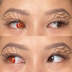 Coloredeye Blind Chainsaw Man Powerd Cosplay Colored Contact Lenses