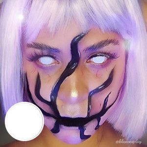 Coloredeye Blind Mini Sclera White Out Cosplay Colored Contact Lenses