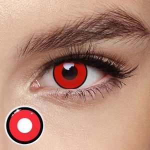 Coloredeye Manson Red Prescription Cosplay Colored Contact Lenses