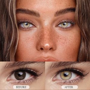 Coloredeye Ocean Brown Prescription Colored Contact Lenses